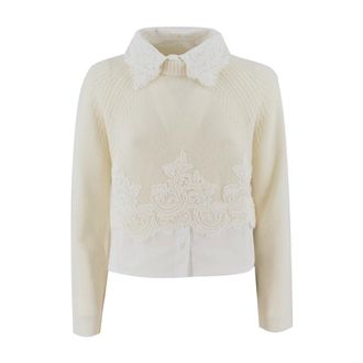 Ermanno Scervino Donna, Maglie, Beige, S, new