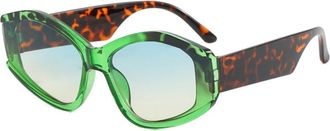 Generic Women Outdoor Driving Sunglasses Vacation Sports Men Decorative Sun Glasses(Green)