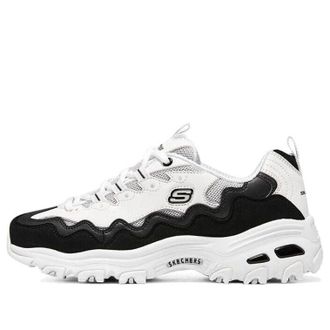 Skechers (WMNS) Skechers DLITES 1.0 White Black 149792-WBK