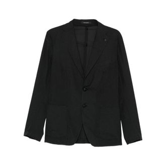 Tagliatore Blazers, male, Black, Size: L Dakar Jacket