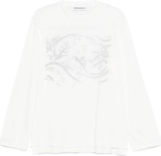 Our Legacy T Shirt With Print