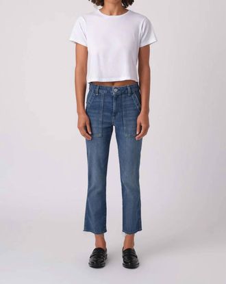 Amo Easy Army Trousers In Blue