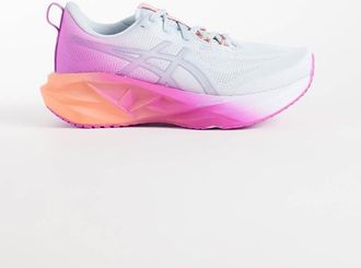 Asics Novablast 5 Sunny Sizzle - Sneakers da corsa blu cielo e rosa