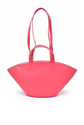 Patrizia Pepe Shoulder Bag Leather - Fuchsia