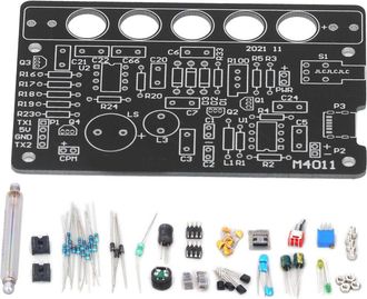 OEM Kit De Piezas Para Contador Geiger Diy, M&oacute;dulo Detector De Radiaci&oacute;n Nuclear, Herramienta Sin Ensamblar, Color Negro