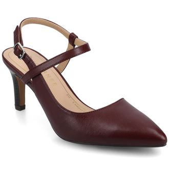 Journee Collection Women & apos;s Scipio Medium and Wide Width Pumps