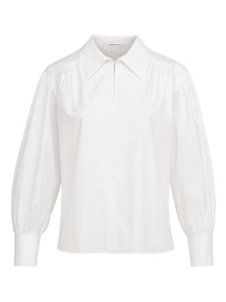 By Malene Birger Leonora organic cotton blouse - White