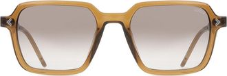 Lozza SL4361 55Rrento 9 06PQ Mens Sunglasses Brown Size 52
