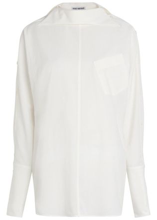 Issey Miyake Odd 2 Cotton Shirt - White - 2