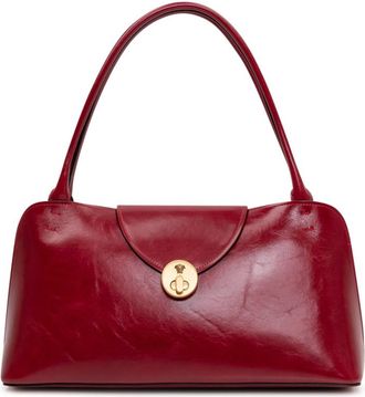 Versace Red Vivian Medium Shoulder Bag