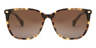 Ralph Lauren RA5293 Polarized 6148T5 Womens Sunglasses Tortoiseshell Size 56