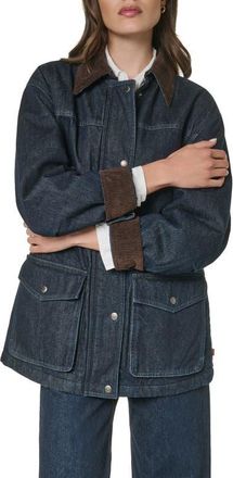 Levi's Corduroy Collar Military Jacket in Rinse at Nordstrom, Size Medium