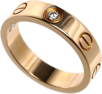 Cartier Pink Gold (18K) Band Ring (Pre-Owned)