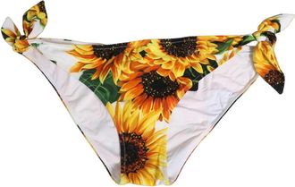 Dolce & Gabbana Bikini Broekje - Dames - Bikinis - Veelkleurig - L - Nylon - Badmode
