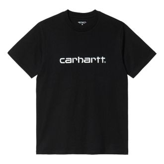 Carhartt Work in Progress Script Short Sleeve T-Shirt Black I035700-0D2-XX