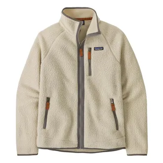 Patagonia Fleece Jackets, male, Beige, Size: XL Vintage Pile Fleece Jacket
