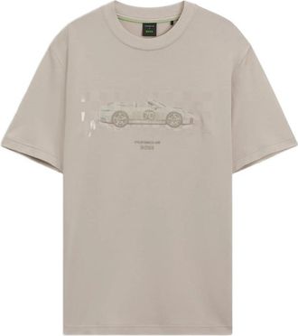 HUGO BOSS T-shirt With Glossy Artwork