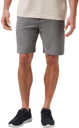 Travis Mathew Mens Adirondack Stretch Shorts in Heather Black at Nordstrom Rack, Size 30
