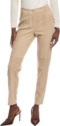 Akris Magda Suede Pant