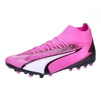 Puma Puma Men Ultra Pro Mg Soccer Shoes, Poison Pink-Puma White-Puma Black, 10.5 UK
