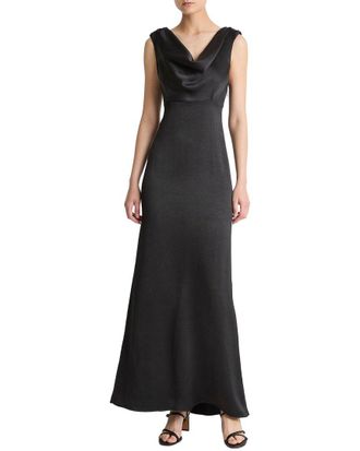 Vince Draped Cowl Maxi Dress