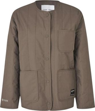 Sams&oslash;e & Sams&oslash;e Jassen, Heren, Bruin, XS, Polyester, Salexi Quilted Jacket