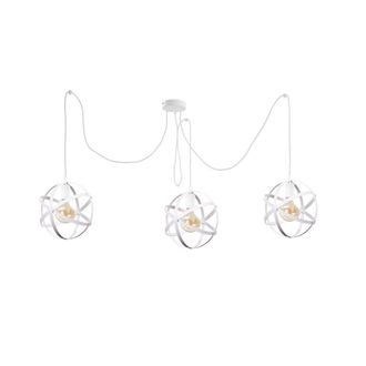 Netlighting Pola Cluster Pendant Ceiling Light White 3x E27