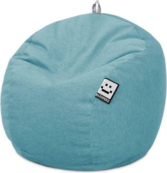 Happers Happers - Puff Pelota Terciopelo Vintage Turquesa Único Turquesa