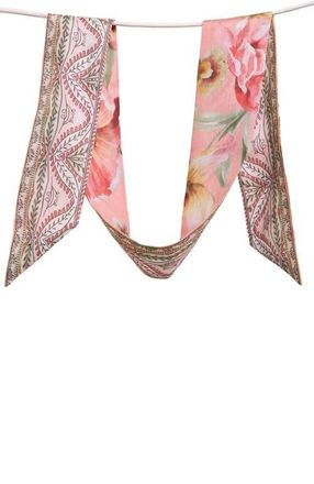 Hale Bob Bernice Small Scarf in Coral at Nordstrom
