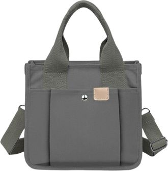 Generic Canvas Tote Bag For Women, Handbag Shopping With Handle - Shoulder Strap | For Women Office School Outdoor Travel Picnic Shuttle Shopping, grey, Se r&eacute;