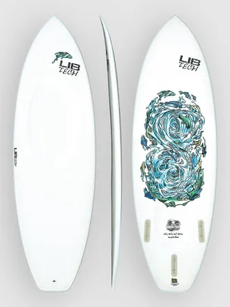 Lib Tech Whirlpool Surfboard patroon