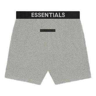 Fear of God SS21 Lounge Short Dark Heather Oatmeal FOG-SS21-622