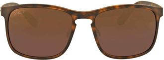 Ray-Ban Polarized Purple Mirror Chromance Square Unisex Sunglasses RB4264 894/6B 58