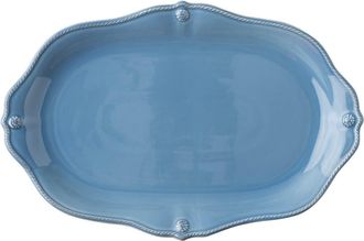 Juliska Berry & Thread Scalloped Platter in Chambray at Nordstrom