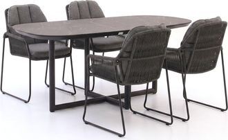 Tierra Outdoor Rivera 180cm dining tuinset 5-delig