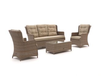 Intenso Furniture Intenso Milano stoel-bank loungeset 5-zits 4-delig