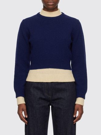 Jil Sander Maglia in lana vergine bicolor Jil Sander