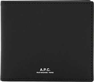 A.P.C. ALY Portemonnee voor Stijlvolle Benodigdheden - Heren - Portefeuilles - Zwart - ONE Size - Accessoires