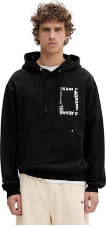 Karl Lagerfeld Hooded Sweatshirt - Heren - Hoodies - Zwart - M - Hoodies & sweatvesten