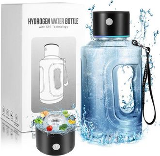 OEM Generador De Agua Hidrogenada, Botella De Agua Hidrogenada Usb De 1500 Ml, Generador De Iones Port&aacute;til, Un Regalo Para El Hogar O La Oficina