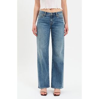 Daze Keeper Straight Leg Jeans in Heartbeat Vintage at Nordstrom, Size 27