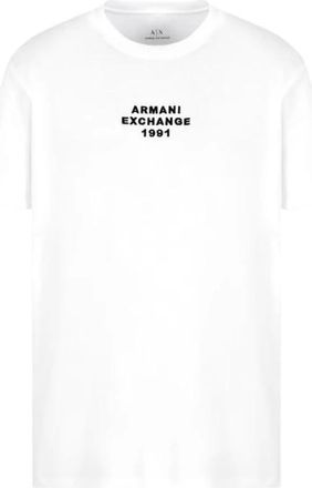 A|X Armani Exchange Hombre, Camisetas, Blanco, Talla: S