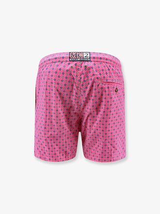 MC2 Saint Barth Recycled Nylon Swim Shorts - Pink
