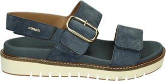 Mephisto Blauwe Sportieve Sandalen Belona Velcalf Premium - Dames - Sandalen - Blauw - 40 EU - Su&egrave;de - Schoenen