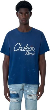 Gallery Dept. Chateau Raunch T-Shirt - Heren - T-shirts - Blauw - XS - Katoen - Tops