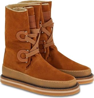 Ferragamo Leather Boot