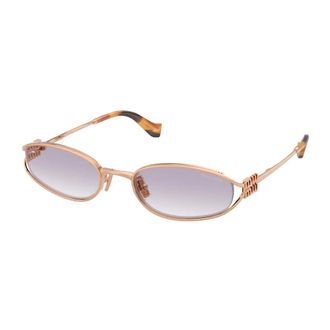 Miu Miu MU C51S Zonnebril - Dames - Accessoires - Geel - Maat: 54 MM