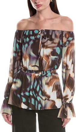 AFRM Afrm Gordon Off-The-Shoulder Tunic Top