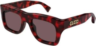Gucci Sunglasses, male, Multicolor, 52 MM, Square Sunglasses