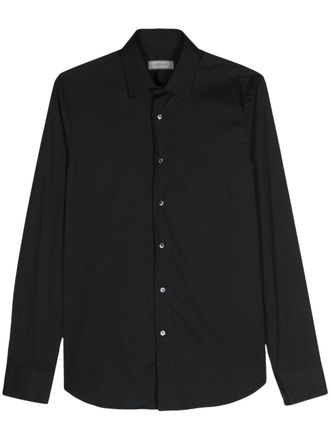 Canali Camicia con colletto classico - Nero